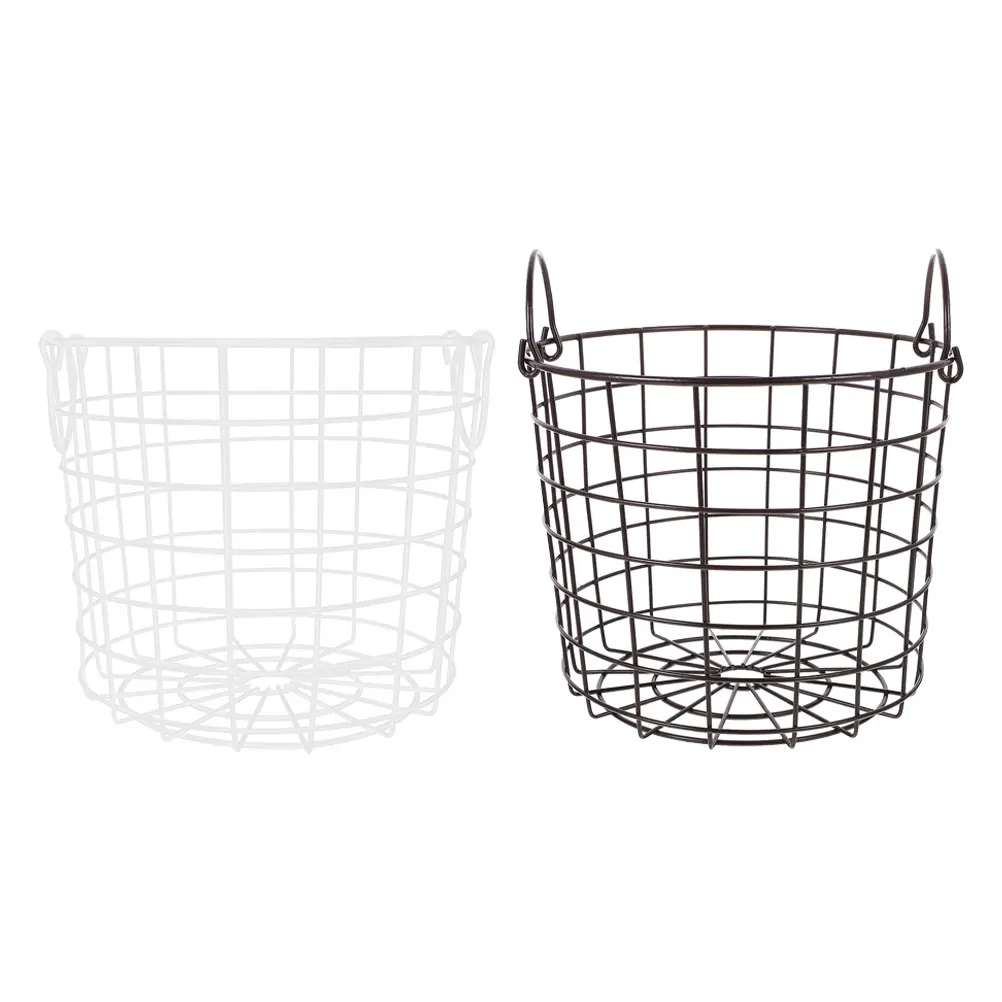 2pcs Iron Mesh Baskets Wire Storage Kitchen Organizer Countertop Fruit Basket Pantry Home Decor Minimalist Design Sturdy Handle
2pcs Iron Mesh Baskets Wire Storage Kitchen Organizer Countertop Fruit Basket Pantry Home Decor Minimalist Design Sturdy Handle