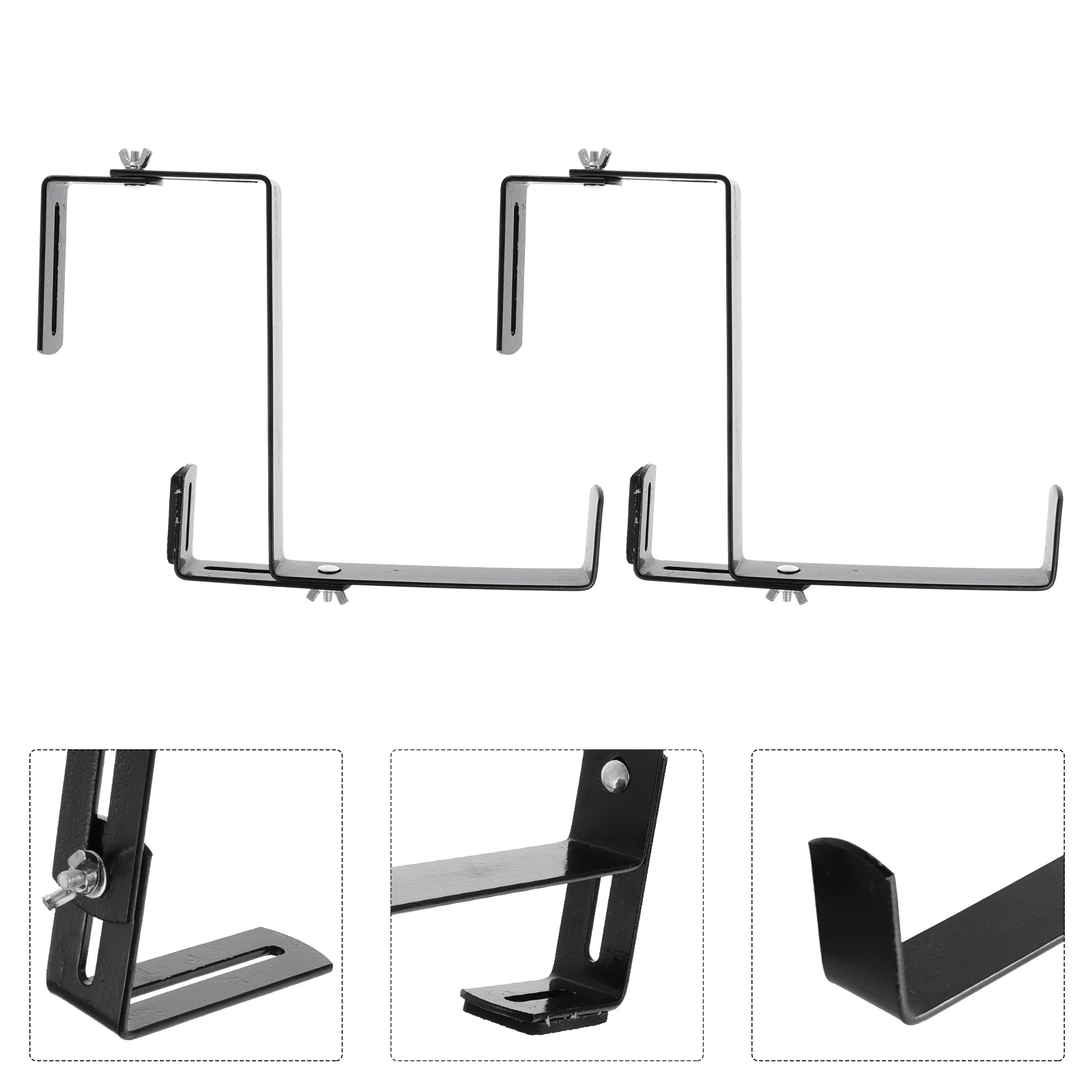 Flower Pot Bracket Adjustable Planter Holder Wall Mount Iron Plant Hanger Balcony Rack Suitable 5-10 5cm Railing Durable Smooth
Flower Pot Bracket Adjustable Planter Holder Wall Mount Iron Plant Hanger Balcony Rack Suitable 5-10 5cm Railing Durable Smooth