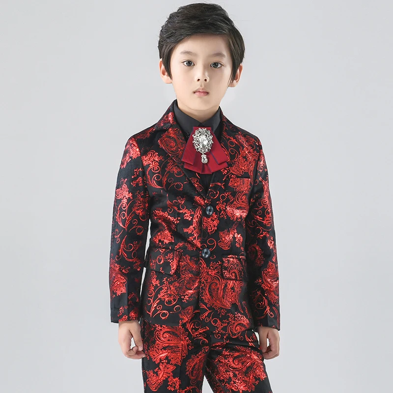 Boys Suits for Weddings Luxury Children Costume Clothes Party Performance Dress Tuxedo Suit Set Kids 3 Pcs Outfits
Boys Suits for Weddings Luxury Children Costume Clothes Party Performance Dress Tuxedo Suit Set Kids 3 Pcs Outfits