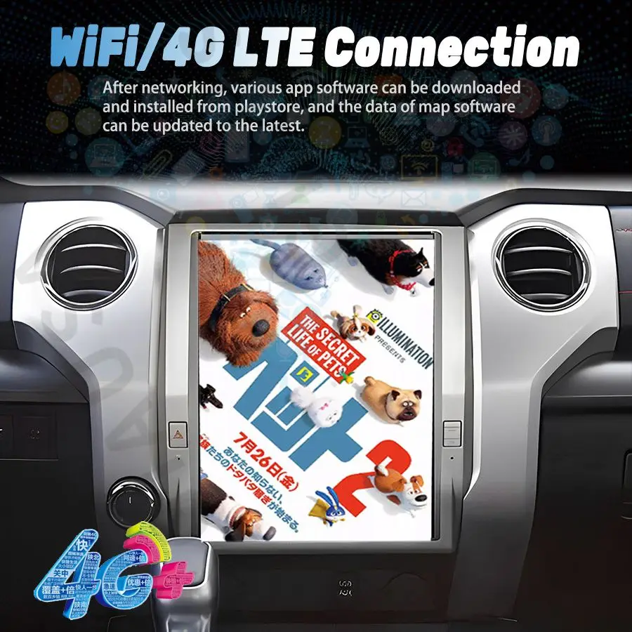 12.1" Android 13 Touch Screen Autoradio For Toyota Tundra Sequoia 2014-2020 Radio GPS Stereo Carplay Car Multimedia Video Player
12.1" Android 13 Touch Screen Autoradio For Toyota Tundra Sequoia 2014-2020 Radio GPS Stereo Carplay Car Multimedia Video Player