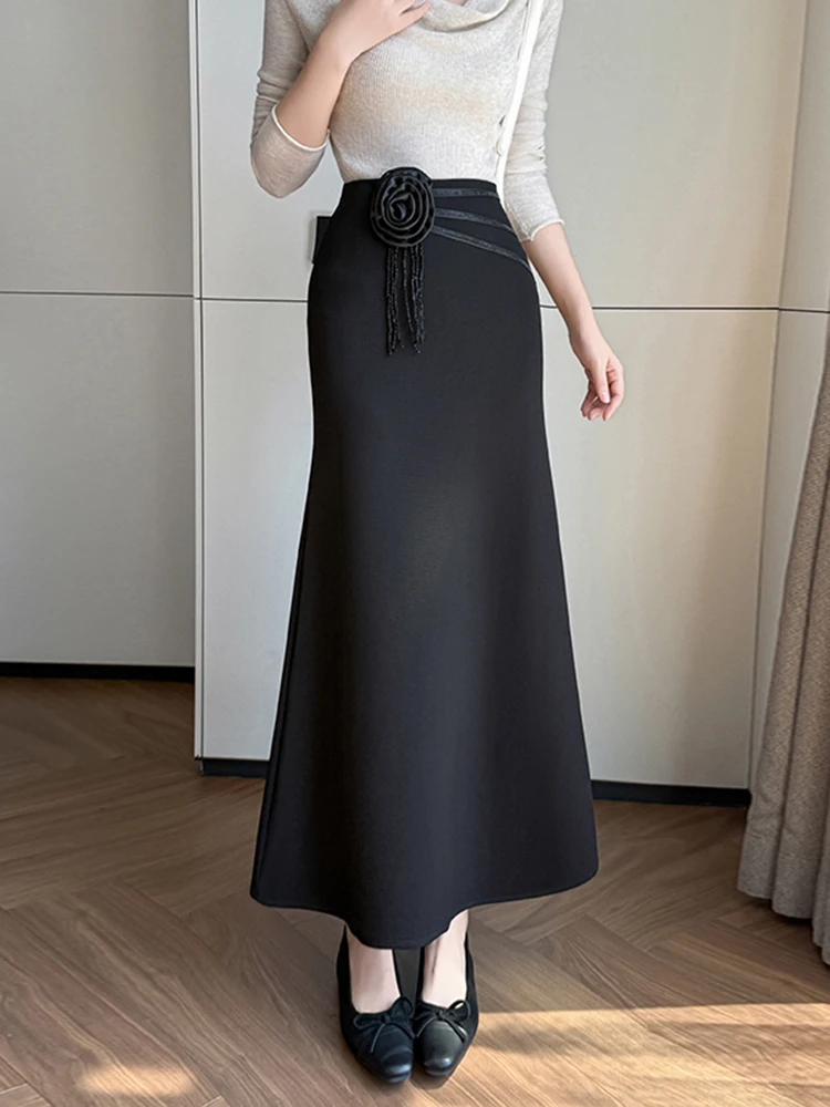 High Waist Midi Skirt Women's Spring Faion 2026 New Design f-length Fi-tail Skirt with Lace Trim Bodycon Sle
High Waist Midi Skirt Women's Spring Faion 2026 New Design f-length Fi-tail Skirt with Lace Trim Bodycon Sle