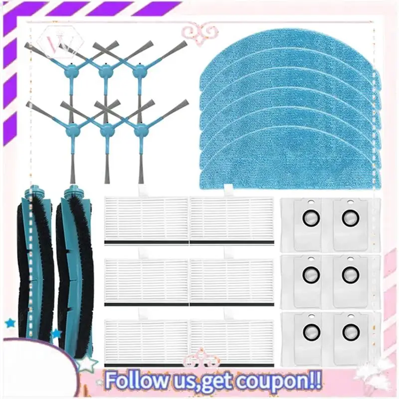 Запасные части для пылесосов Cecotec Conga 7490 Immortal / 8290 Immortal / Kabum Smart 900: щетка, насадка для влажной уборки, HEPA-фильтр (A50F)
Запасные части для пылесосов Cecotec Conga 7490 Immortal / 8290 Immortal / Kabum Smart 900: щетка, насадка для влажной уборки, HEPA-фильтр (A50F)