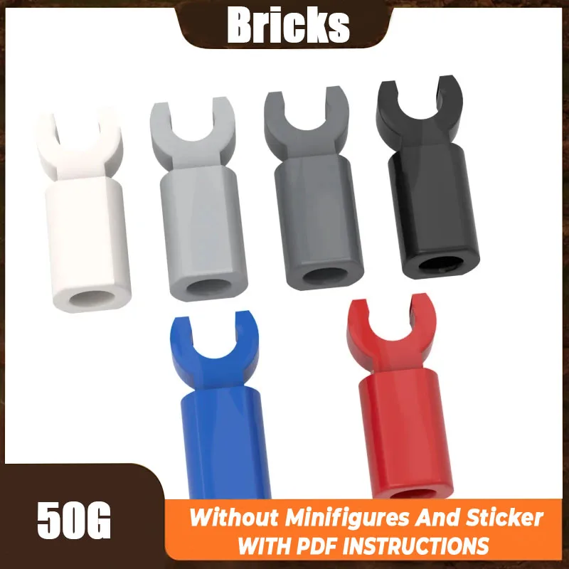50gMOC Parts 11090 44873 Bar Holder with Clip Compatible Bricks DIY Assmble Building Blocks Particle Kid Puzzle Toy Gift
50gMOC Parts 11090 44873 Bar Holder with Clip Compatible Bricks DIY Assmble Building Blocks Particle Kid Puzzle Toy Gift