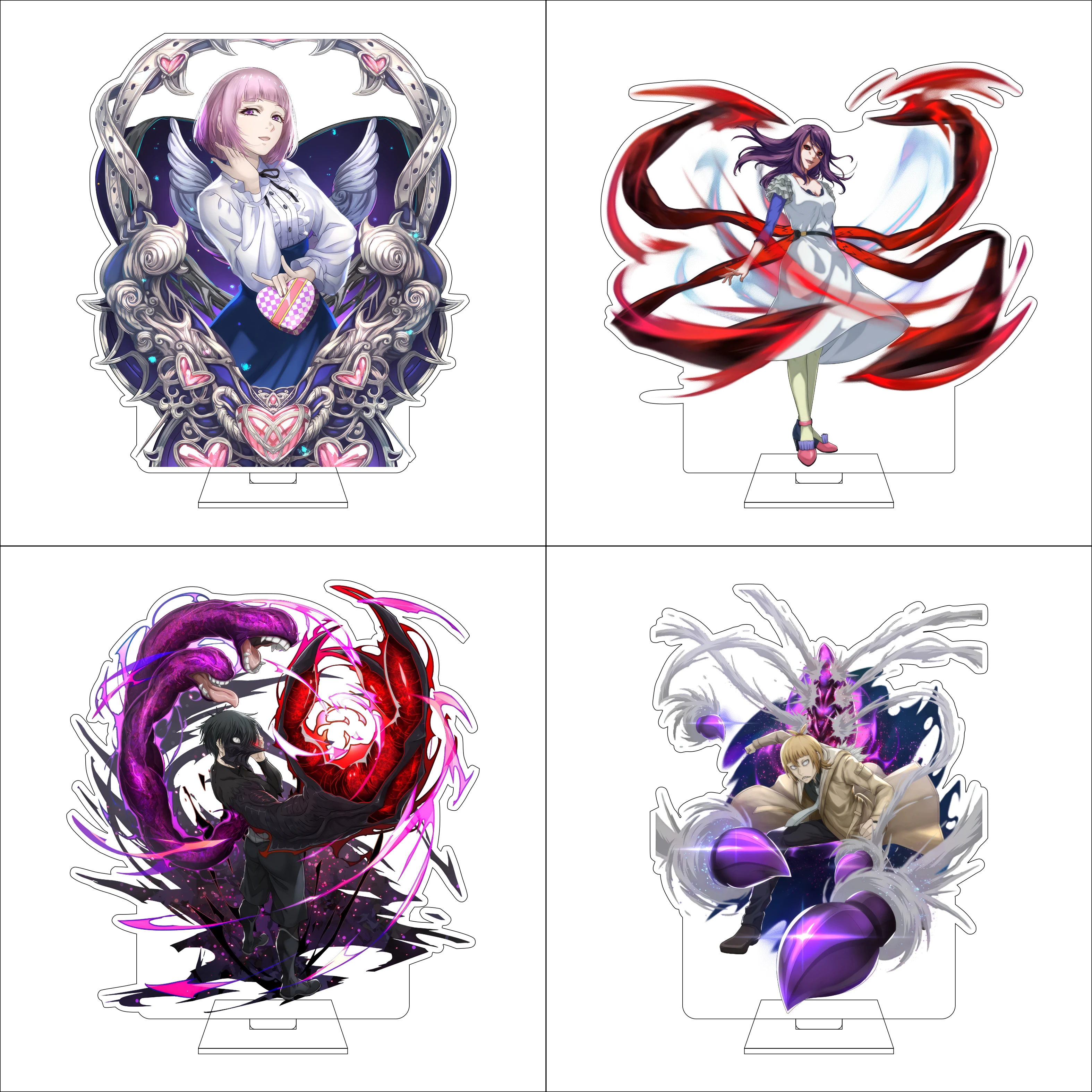 16CM Anime Ghoul Cosplay Acrylic Figure Stand Plate JUZO SUZUYA Kaneki Ken Ornaments Gifts
16CM Anime Ghoul Cosplay Acrylic Figure Stand Plate JUZO SUZUYA Kaneki Ken Ornaments Gifts