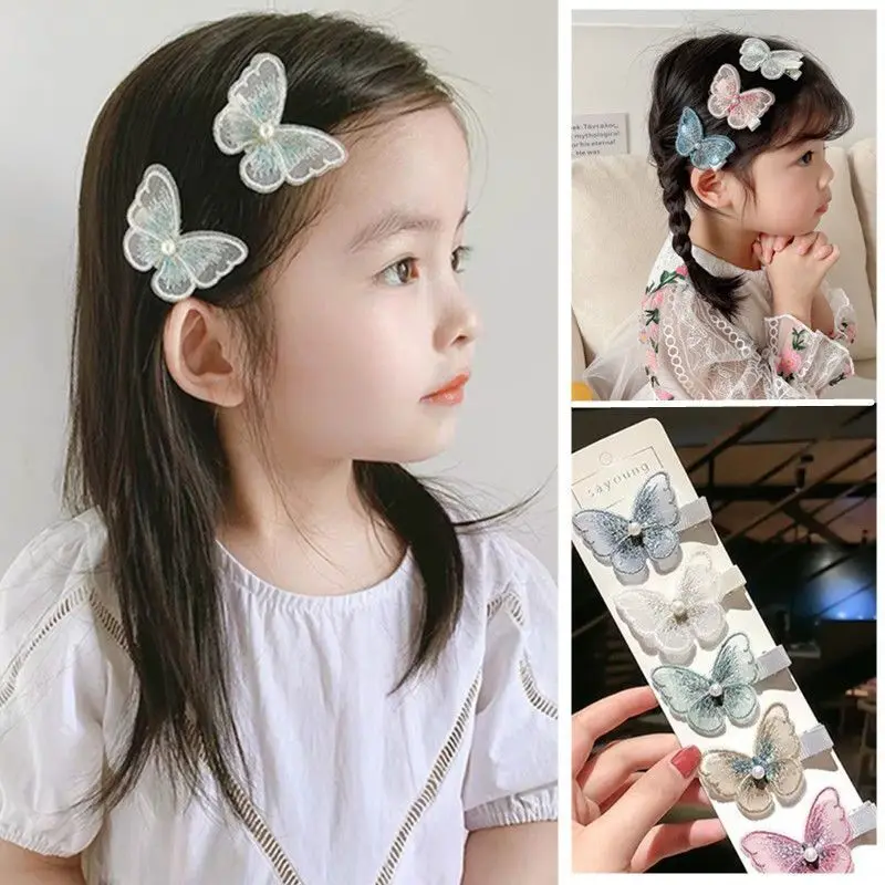 New Cute Baby Hairpin Girls Fabric Inlaid Pearl Butterfly Hairpin Female Small Fresh Liu Haibian Clip Kids Accessories In Girls
New Cute Baby Hairpin Girls Fabric Inlaid Pearl Butterfly Hairpin Female Small Fresh Liu Haibian Clip Kids Accessories In Girls