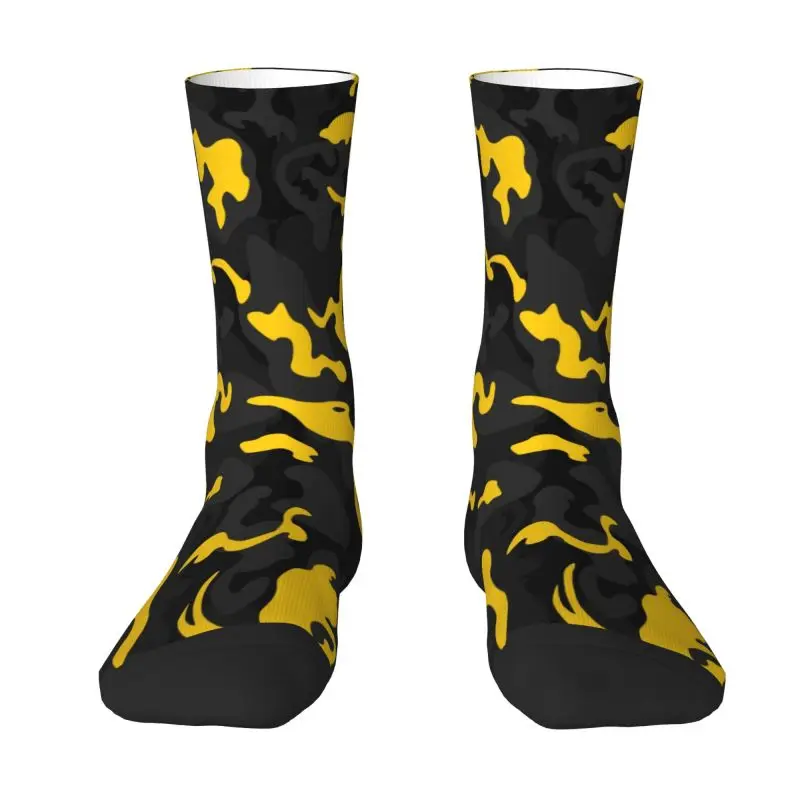 Camo Style Black And Yellow Camouflage Dress Socks Men Women Warm Funny Novelty Crew Socks
Camo Style Black And Yellow Camouflage Dress Socks Men Women Warm Funny Novelty Crew Socks