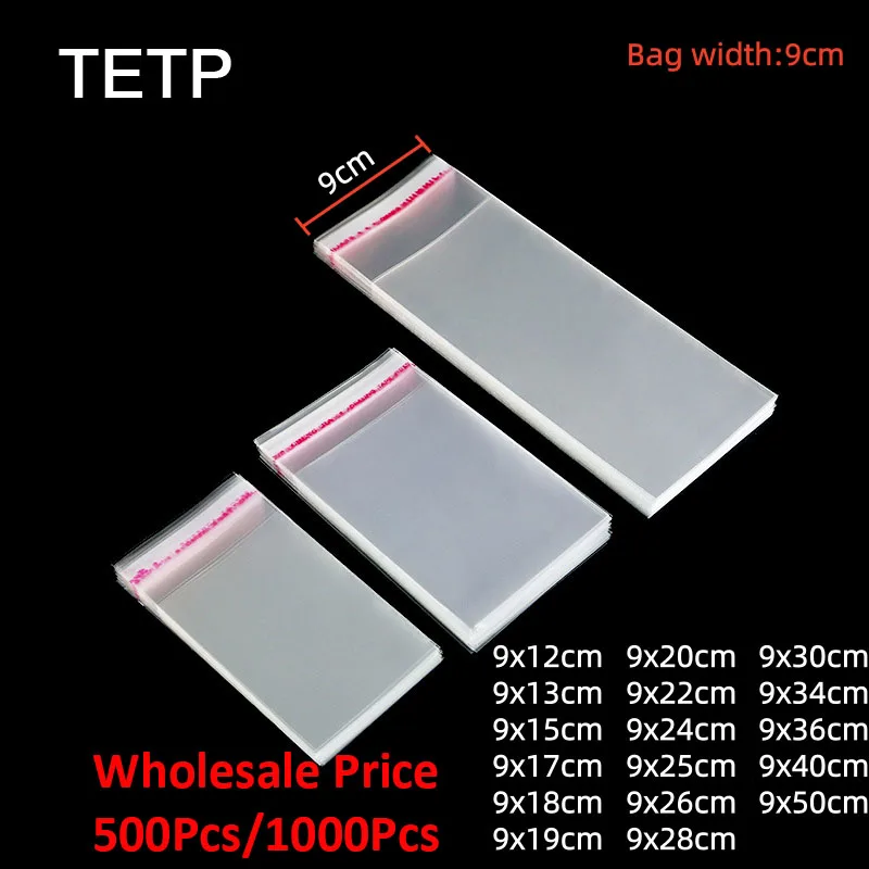 TETP 9cm Width Self-Adhesive OPP Bag Eraser Mini Toy Hairpin Packaging Storage Pouch for Home Organization Small Business
TETP 9cm Width Self-Adhesive OPP Bag Eraser Mini Toy Hairpin Packaging Storage Pouch for Home Organization Small Business