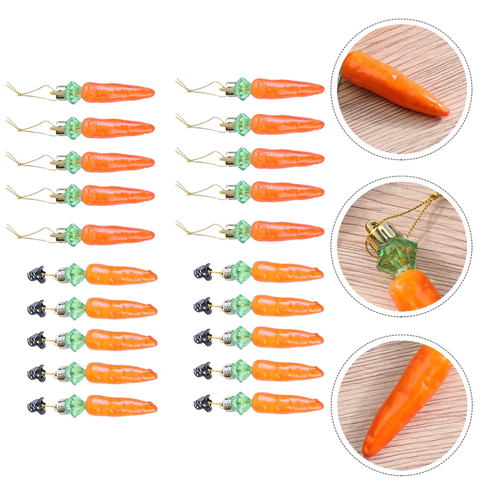 20 Pcs Easter Carrot Clips 1 5cm Shiny Style Hanging Decorations Reusable Hat naments Party Accessories
20 Pcs Easter Carrot Clips 1 5cm Shiny Style Hanging Decorations Reusable Hat naments Party Accessories