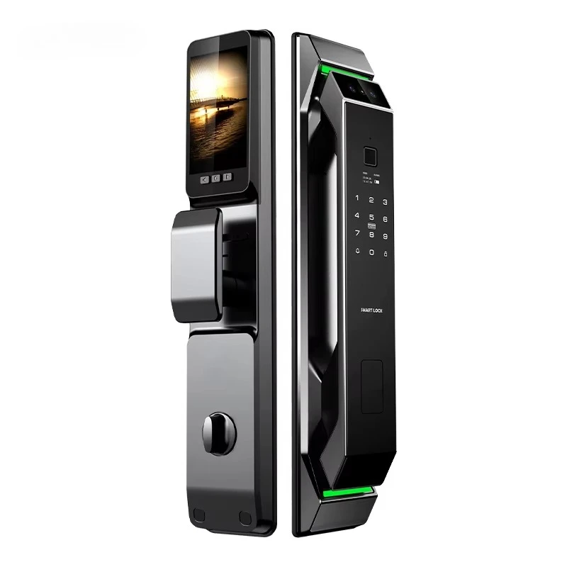 Hot-selling automatic real-time video intercom smart door lock anti-theft camera digital keyless smart lock
Hot-selling automatic real-time video intercom smart door lock anti-theft camera digital keyless smart lock
