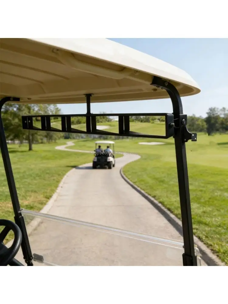 Clear Golf Cart Mirror Offering 5 Views For Increased Safety During Play
Clear Golf Cart Mirror Offering 5 Views For Increased Safety During Play