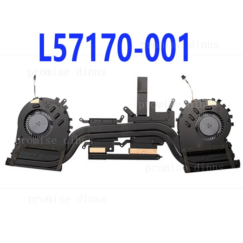 M For HP 15-DK TPN-C141 Laptop CPU GPU Cooling Fan Heatsink Radiator L57170-001
M For HP 15-DK TPN-C141 Laptop CPU GPU Cooling Fan Heatsink Radiator L57170-001