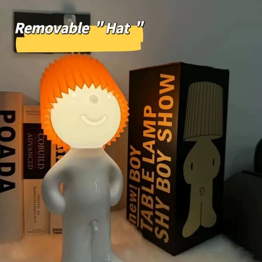 Room Bedroom Night Light Mood Light Penile Switch Shy Boy USB Led Light Table Desk Lamp Sentiment Decoration
Room Bedroom Night Light Mood Light Penile Switch Shy Boy USB Led Light Table Desk Lamp Sentiment Decoration
