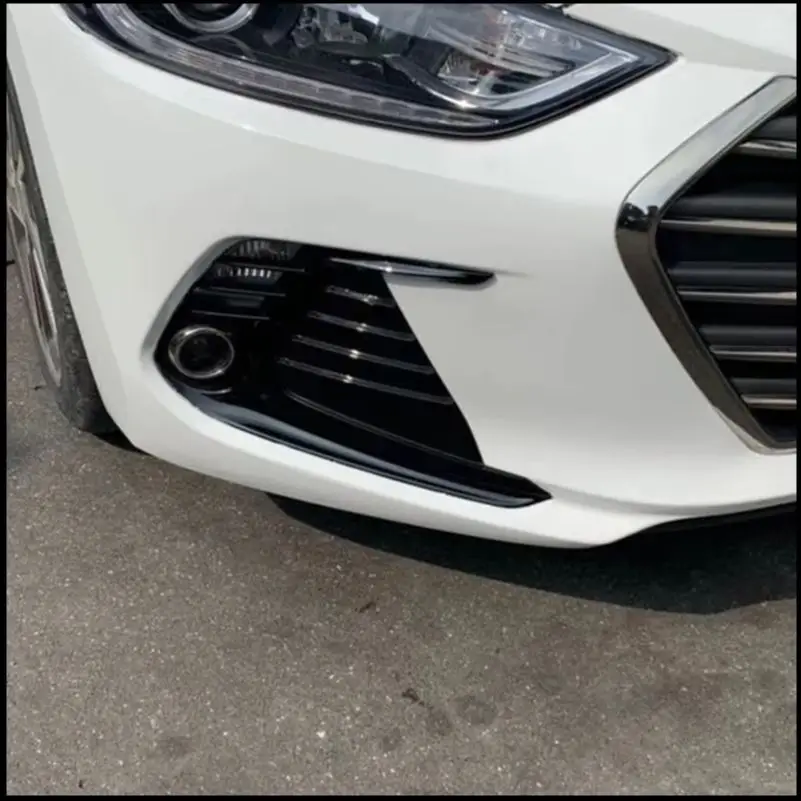 For Hyundai Elantra Avante 2016 2017 Front Fog Light Lamp Vent Cover Sticker Trim Decorative Molding Auto Parts Accessories
For Hyundai Elantra Avante 2016 2017 Front Fog Light Lamp Vent Cover Sticker Trim Decorative Molding Auto Parts Accessories