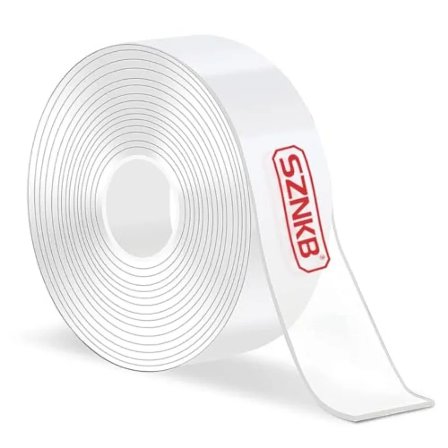 Double Sided Tape Heavy Duty, Waterproof Nano Mounting Tape, 16.5FT Length,,Multipurpose Adhesive Tape, Removable Sticky Poster
Double Sided Tape Heavy Duty, Waterproof Nano Mounting Tape, 16.5FT Length,,Multipurpose Adhesive Tape, Removable Sticky Poster
