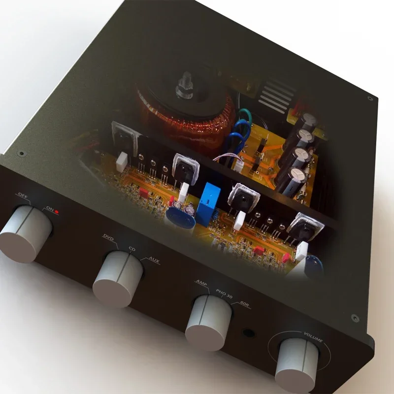 AMP87 100W*2 High Power Home Professional Audio Amplifier Earphone AMP Preamplifier DCD CD AUX Player
AMP87 100W*2 High Power Home Professional Audio Amplifier Earphone AMP Preamplifier DCD CD AUX Player