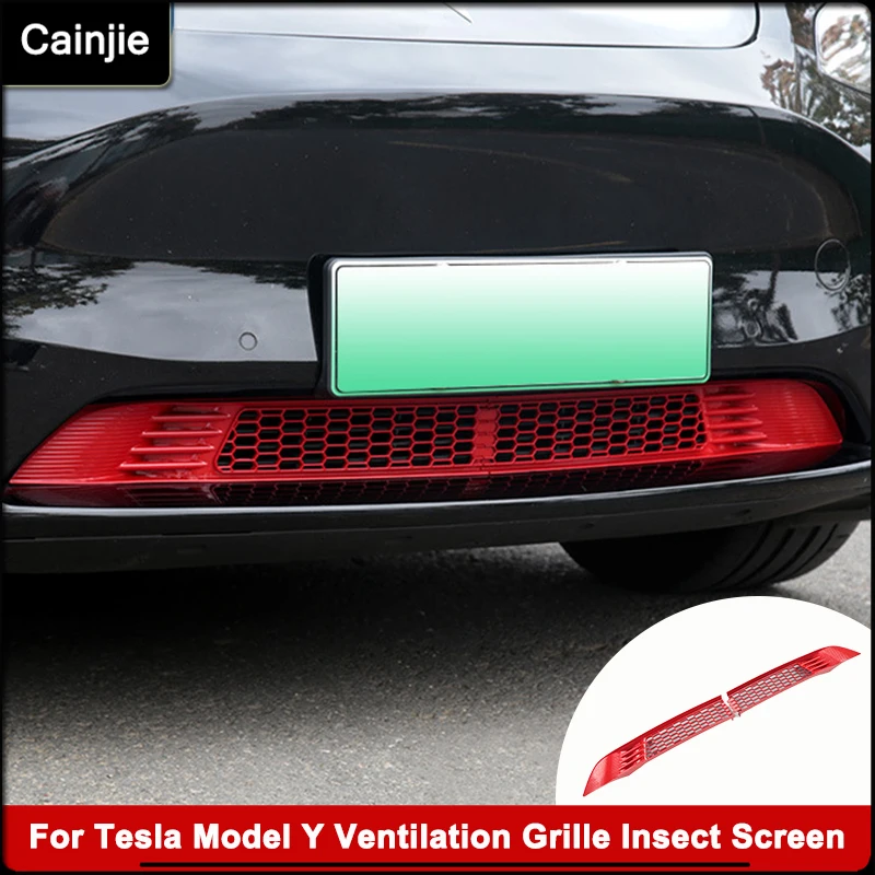 For Tesla Model Y Ventilation Grille Front Bumper Hood Vent Net Radiator Protective Mesh Model 3 Car Anti Insect Net Accessories
For Tesla Model Y Ventilation Grille Front Bumper Hood Vent Net Radiator Protective Mesh Model 3 Car Anti Insect Net Accessories