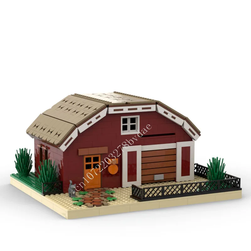 1143 шт., Stardew Valley Barn MOC, креативная модель с видом на улицу, строительные блоки, архитектура, сделай сам, образование, сборная модель, игрушки, подарки
1143 шт., Stardew Valley Barn MOC, креативная модель с видом на улицу, строительные блоки, архитектура, сделай сам, образование, сборная модель, игрушки, подарки