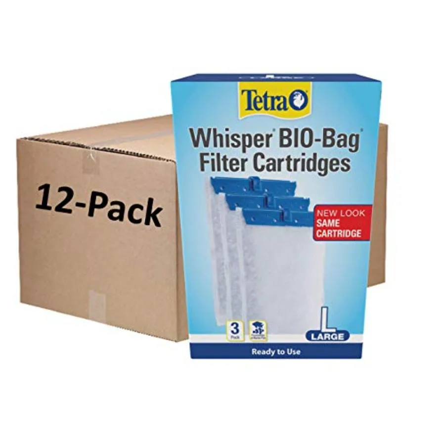 Whisper Bio-Bag Filter Cartridges for Aquariums Ready to Use Fits Whisper Fish Tank Filters 10-30 Gal 20-40 Gal PF-20 30 40 60
Whisper Bio-Bag Filter Cartridges for Aquariums Ready to Use Fits Whisper Fish Tank Filters 10-30 Gal 20-40 Gal PF-20 30 40 60