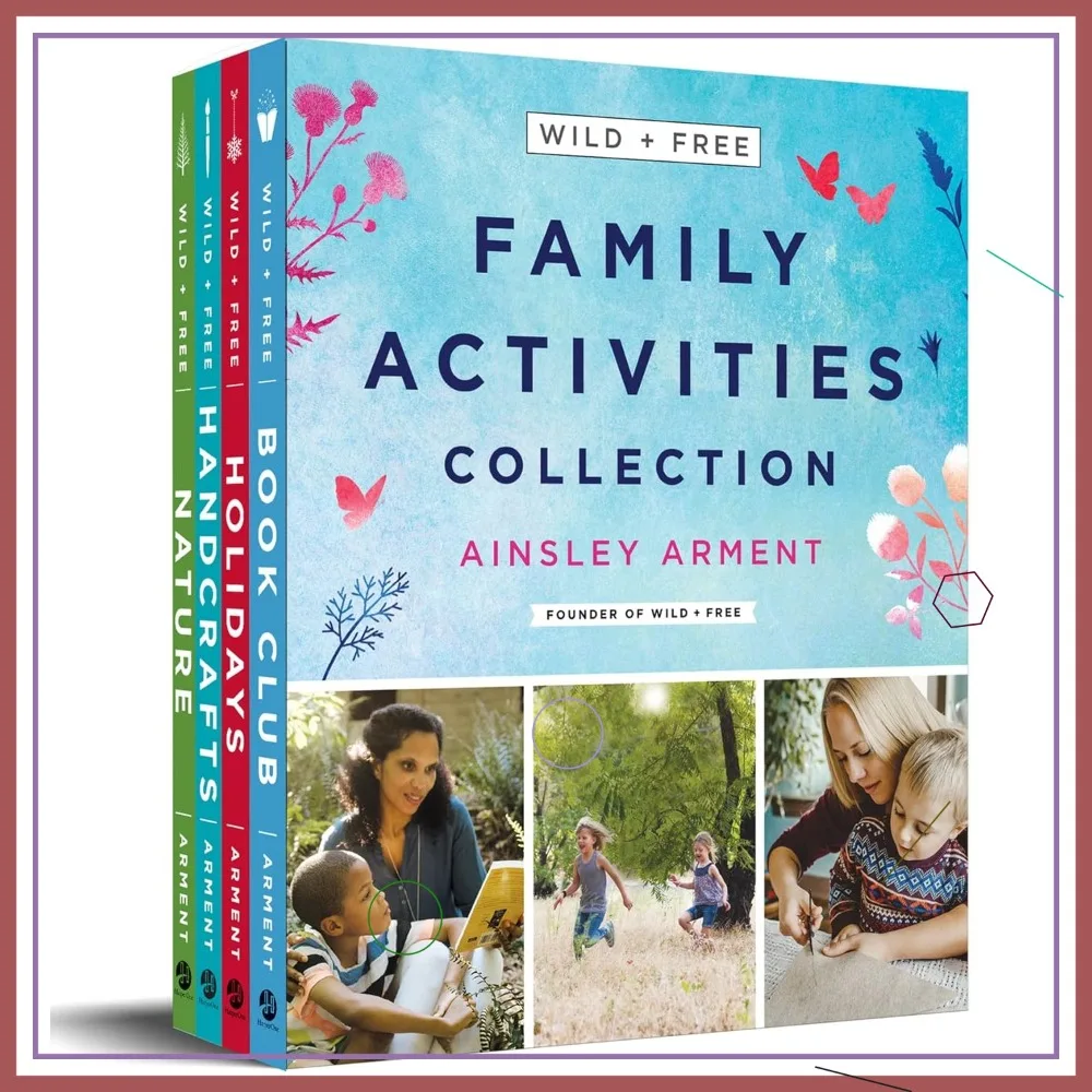 Wild and Free Family Activities: 4-Book Box Set, Outdoor Fun & Nature Crafts, Paperback Oct 2022
Wild and Free Family Activities: 4-Book Box Set, Outdoor Fun & Nature Crafts, Paperback Oct 2022