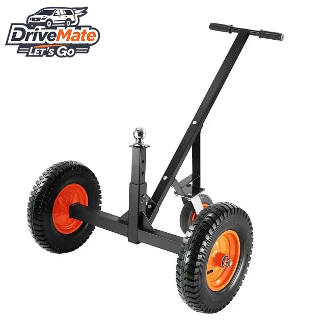 Adjustable Durable Steel Trailer Pushchair with 2 10" Swivel Casters 1500 lb Capacity and 8"Flat Tires Black
Adjustable Durable Steel Trailer Pushchair with 2 10" Swivel Casters 1500 lb Capacity and 8"Flat Tires Black
