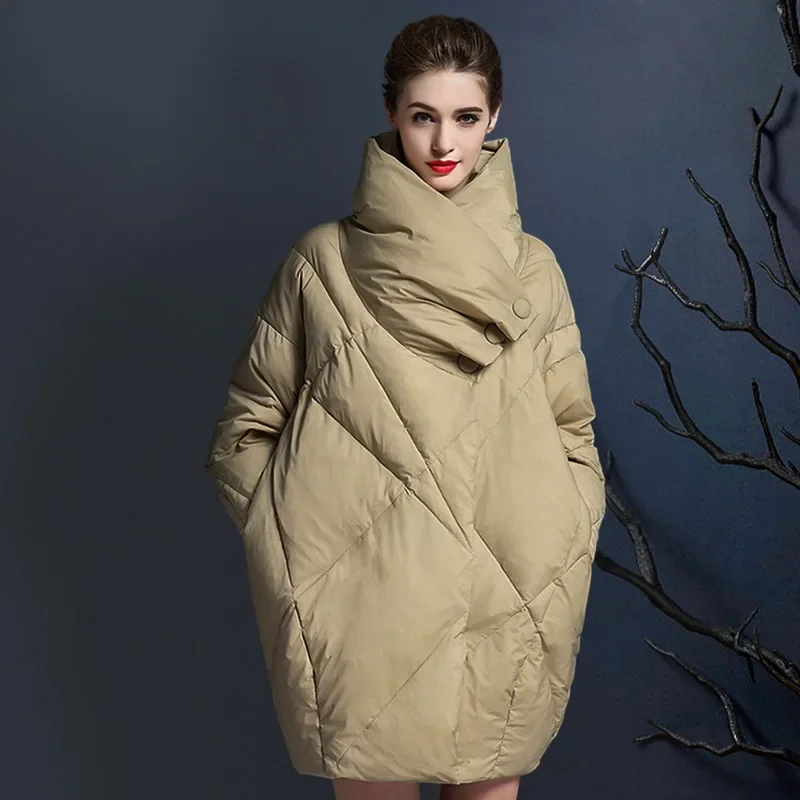 Women's Plus Size Thickened down Jacket Loose White Duck Feather Fashionable Women's Autumn Winter New Style Home Wear
Women's Plus Size Thickened down Jacket Loose White Duck Feather Fashionable Women's Autumn Winter New Style Home Wear