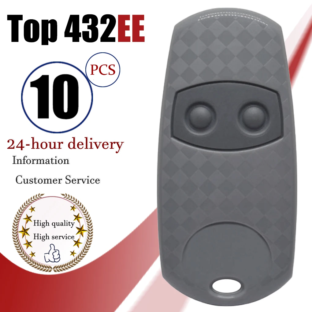 10PCS TOP432EE 433.92 MHz garage door remote control TOP432EV TOP432NA
10PCS TOP432EE 433.92 MHz garage door remote control TOP432EV TOP432NA