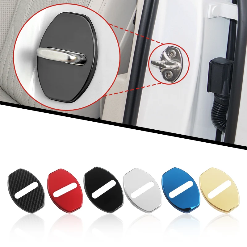 4PCS Car Door Lock Cover Stickers Metal Door Lock Cover Modification Sticker For Porsche Macan Cayenne Panamera 718 Accessories
4PCS Car Door Lock Cover Stickers Metal Door Lock Cover Modification Sticker For Porsche Macan Cayenne Panamera 718 Accessories