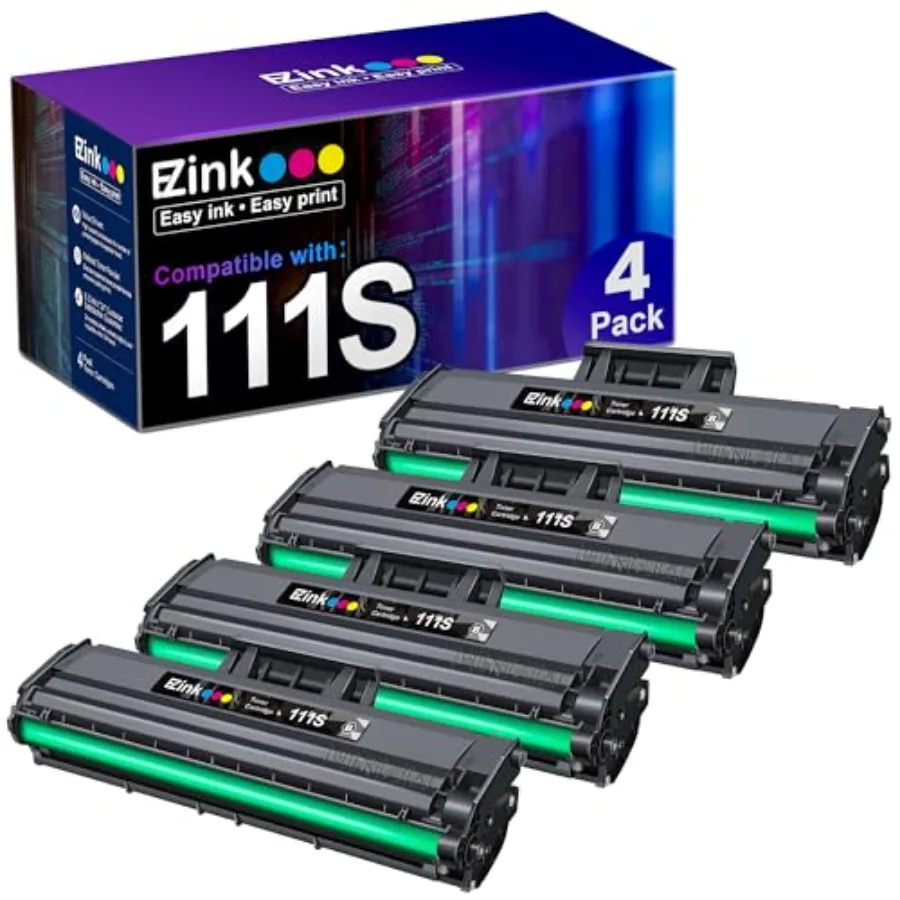 Compatible MLT-D111S Black Toner Cartridge High Yield Replacement for Samsung 111S 111L MLT-D111S MLT-D111L to use with Samsung
Compatible MLT-D111S Black Toner Cartridge High Yield Replacement for Samsung 111S 111L MLT-D111S MLT-D111L to use with Samsung