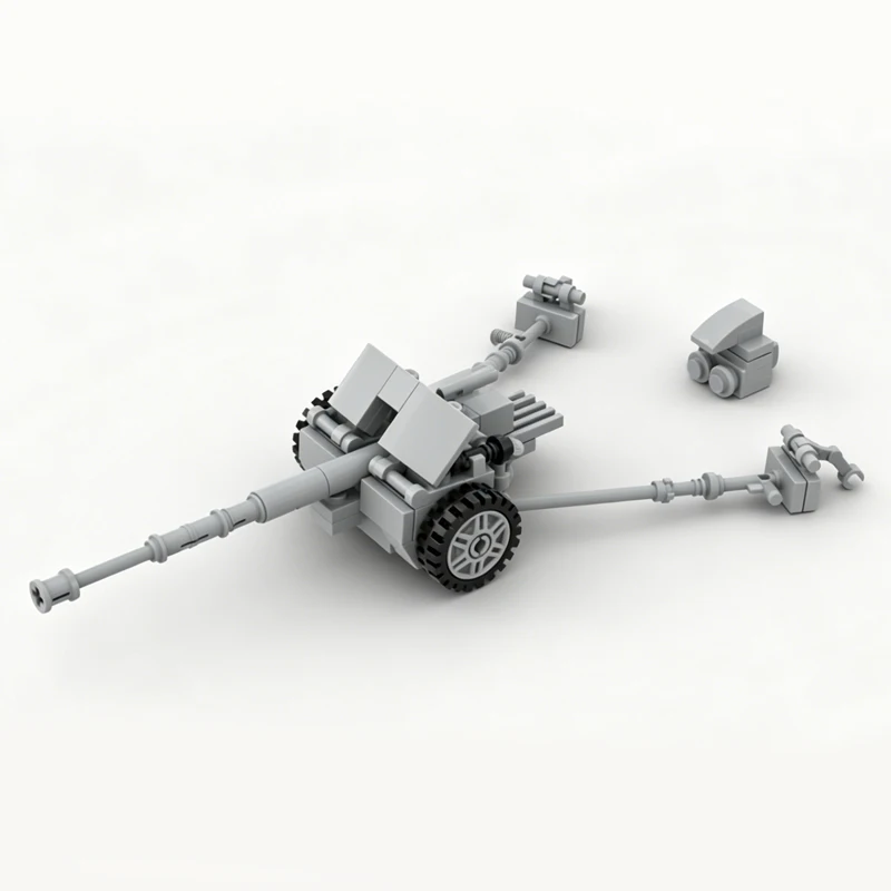 German Military PaK 38 Cannon Model MOC Building Bricks War Equipment Modular Technology Assemble Children Toy Suit Gift Holiday
German Military PaK 38 Cannon Model MOC Building Bricks War Equipment Modular Technology Assemble Children Toy Suit Gift Holiday