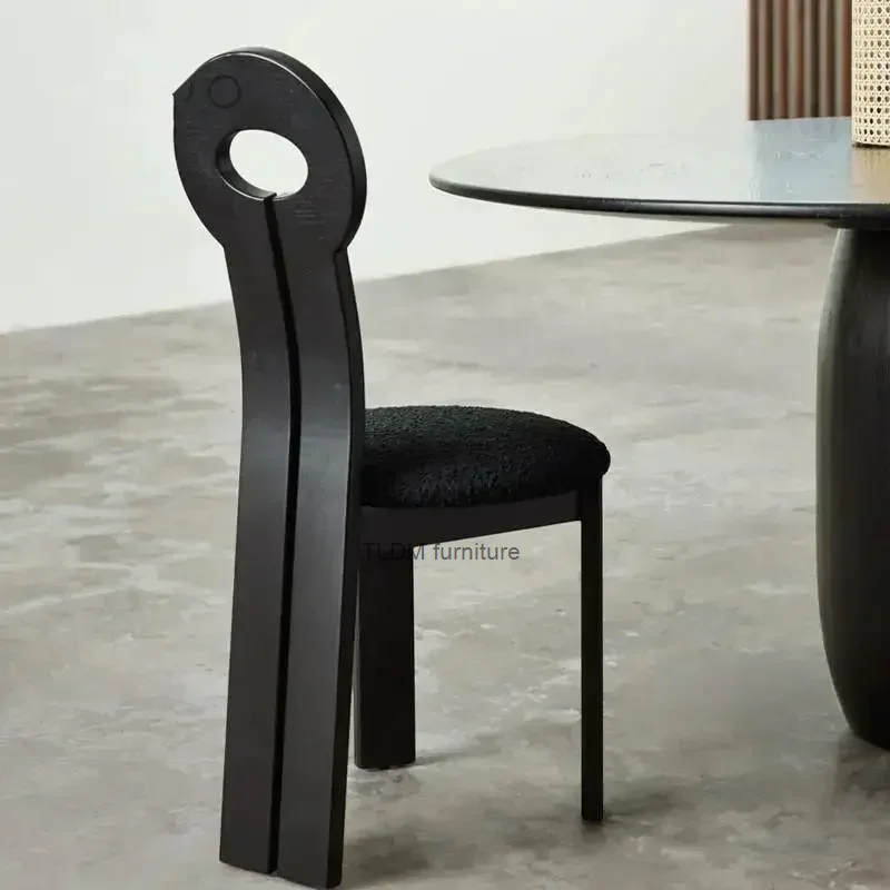Wooden Relaxing Minimalist Dining Chair Bedroom Unique Comfortable Black Dining Chair Wood Floor Sandalyeler Kitchen Furniture
Wooden Relaxing Minimalist Dining Chair Bedroom Unique Comfortable Black Dining Chair Wood Floor Sandalyeler Kitchen Furniture
