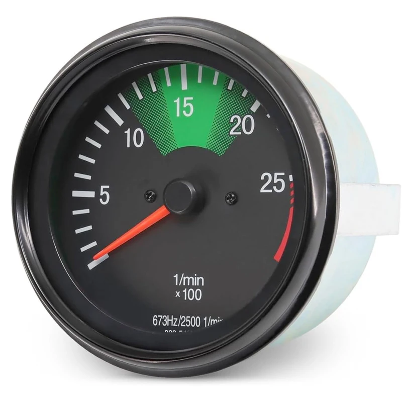 2500RPM Tachometer Gauge Car Truck Auto 100MM Heavy Truck Gauge for 0025426916 0015424016 673Hz/2500 24V
2500RPM Tachometer Gauge Car Truck Auto 100MM Heavy Truck Gauge for 0025426916 0015424016 673Hz/2500 24V