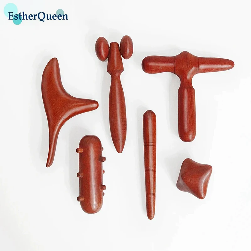 EstherQueen Wooden Gua Sha Tools,Trigger Point massager Lymphatic Drainage Tools for Whole Body Spa and Pain Release
EstherQueen Wooden Gua Sha Tools,Trigger Point massager Lymphatic Drainage Tools for Whole Body Spa and Pain Release