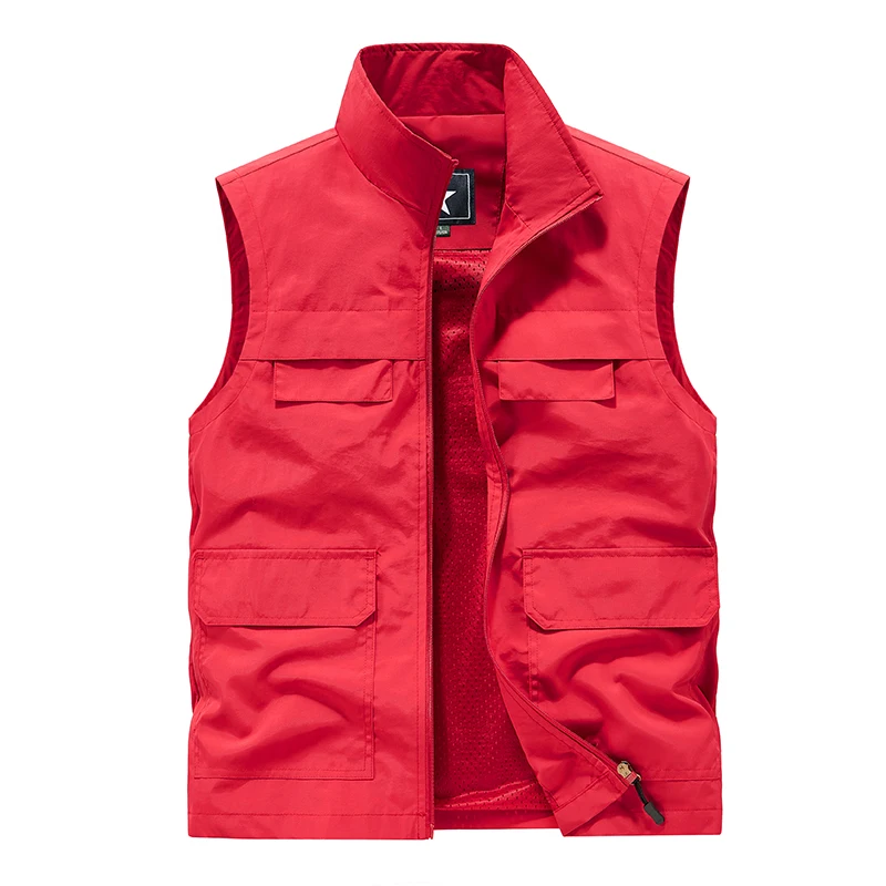 New Men Spring Vest Outdoor Tactical Men's Sleeveless Waistcoat Multiple Pockets Plus Size Male Fishing Vest Outwear
New Men Spring Vest Outdoor Tactical Men's Sleeveless Waistcoat Multiple Pockets Plus Size Male Fishing Vest Outwear