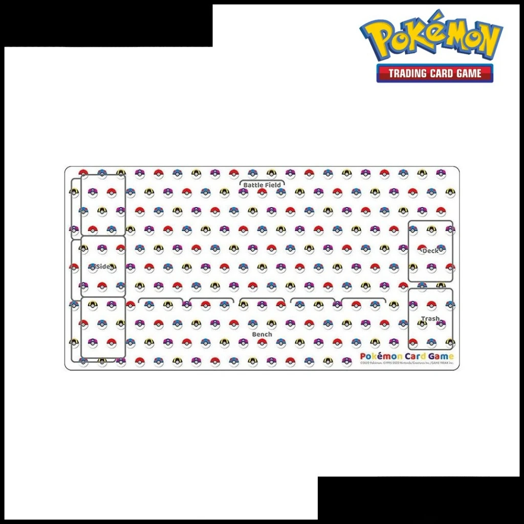 Pokeball Pattern TCG Playmat Waterproof Non-slip Card Game Mat