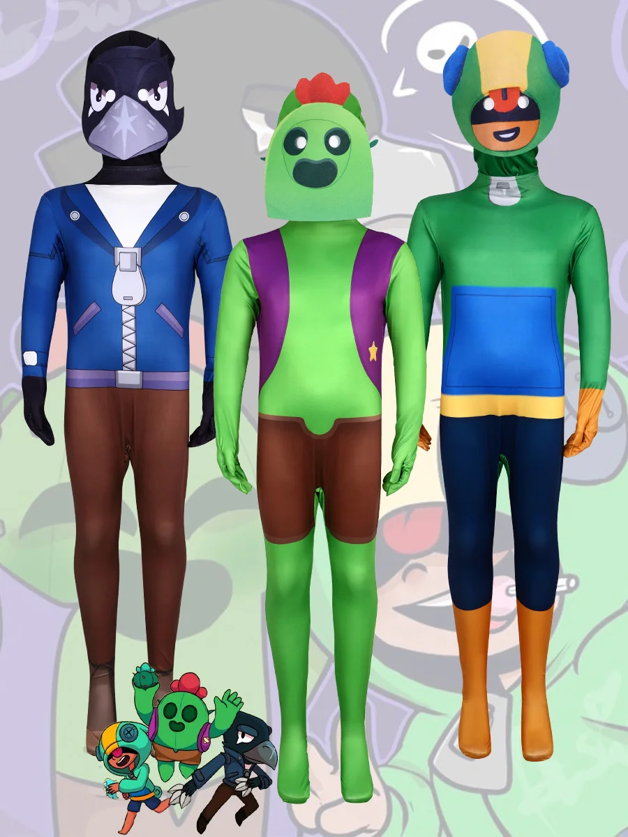Brawl Jumpsuit with Headgear Cosplay Costume for Kids Adult Halloween Carnival Party Game Role Play Suit
Brawl Jumpsuit with Headgear Cosplay Costume for Kids Adult Halloween Carnival Party Game Role Play Suit