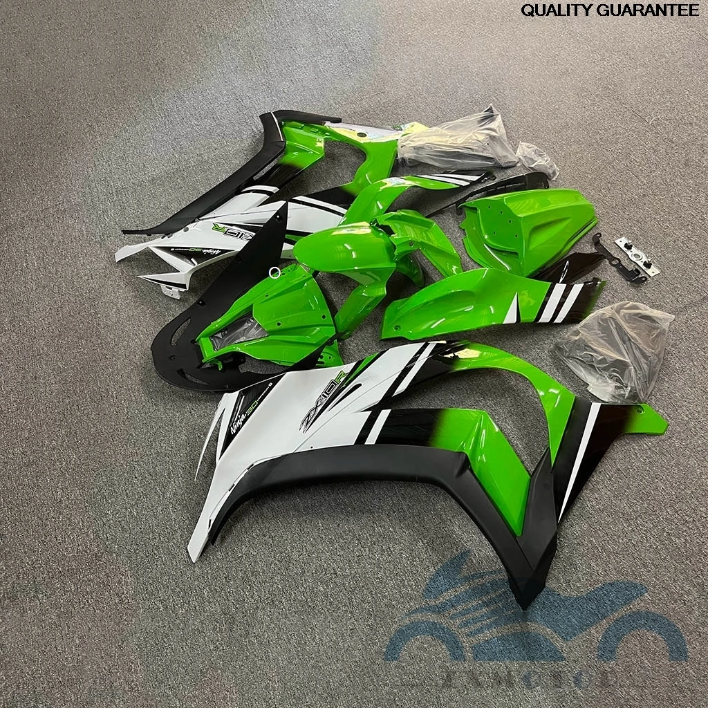 Комплект обтекателей для мотоцикла Kawasaki Ninja ZX-10R 2011-2015 (полный комплект кузова)
Комплект обтекателей для мотоцикла Kawasaki Ninja ZX-10R 2011-2015 (полный комплект кузова)