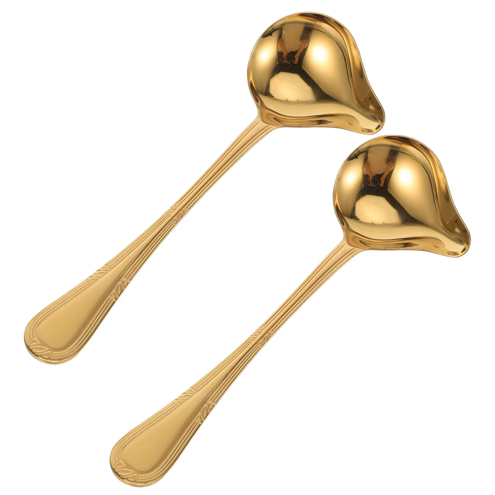 2pcs Stainless Steel Oil Water Separator Hot Pot Ladle Soup Spoon Strainer Skimmer Kitchen Tool Pasta Noodle Cooking Utensil
2pcs Stainless Steel Oil Water Separator Hot Pot Ladle Soup Spoon Strainer Skimmer Kitchen Tool Pasta Noodle Cooking Utensil