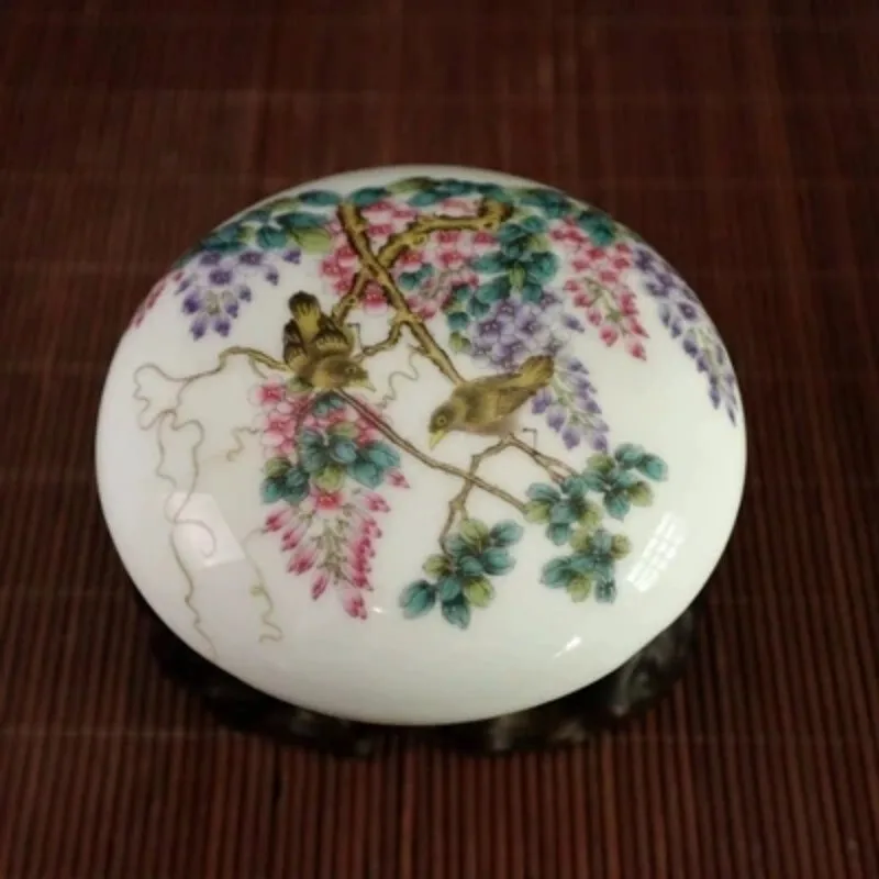 Antique Porcelain Pastel Flower Bird Pattern Wash Pen Wash
Antique Porcelain Pastel Flower Bird Pattern Wash Pen Wash