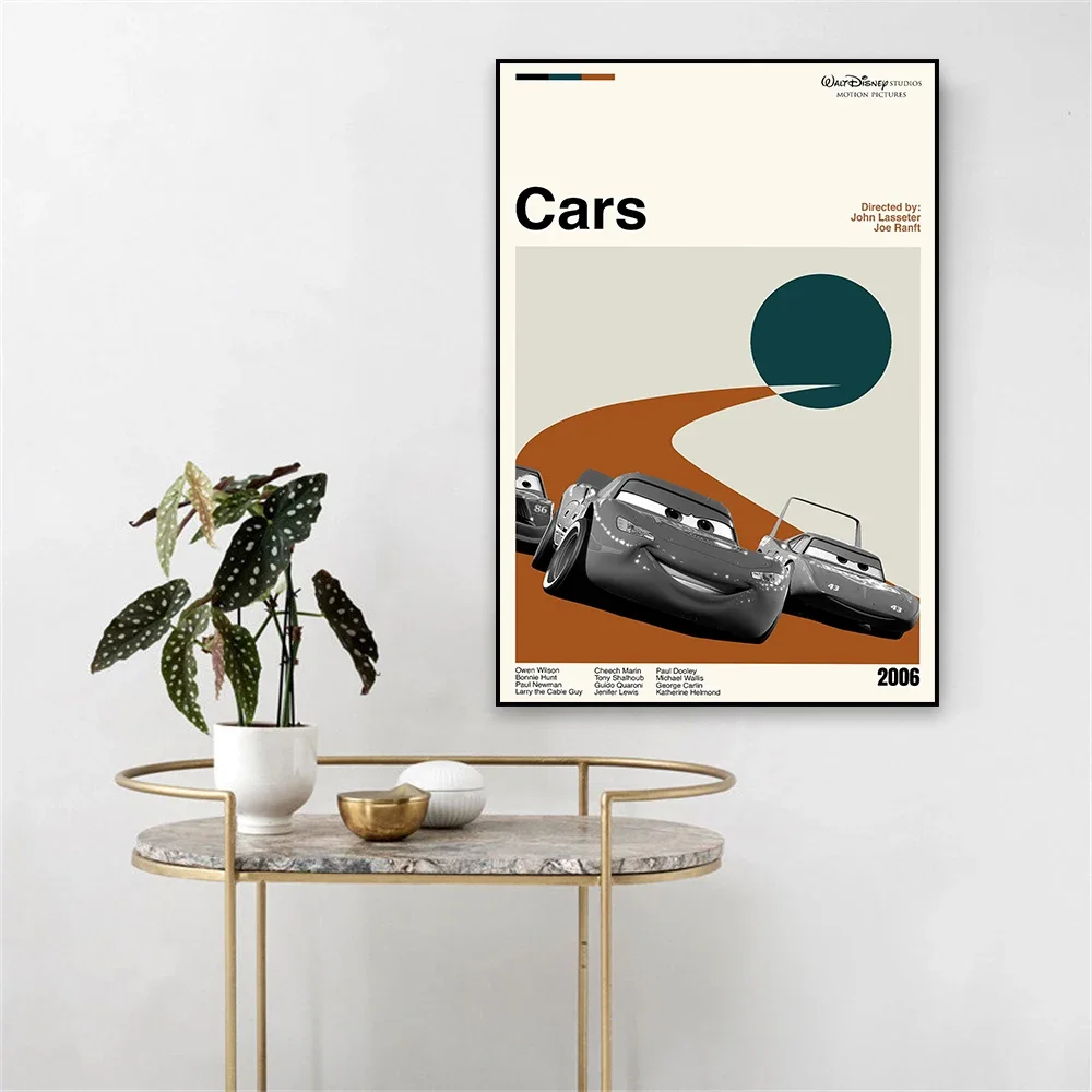 Disney CARS 2006 Movie Poster Lightning McQueen Wall Art Print Mid Century Canvas Painting Home Kid Room Decoration
Disney CARS 2006 Movie Poster Lightning McQueen Wall Art Print Mid Century Canvas Painting Home Kid Room Decoration