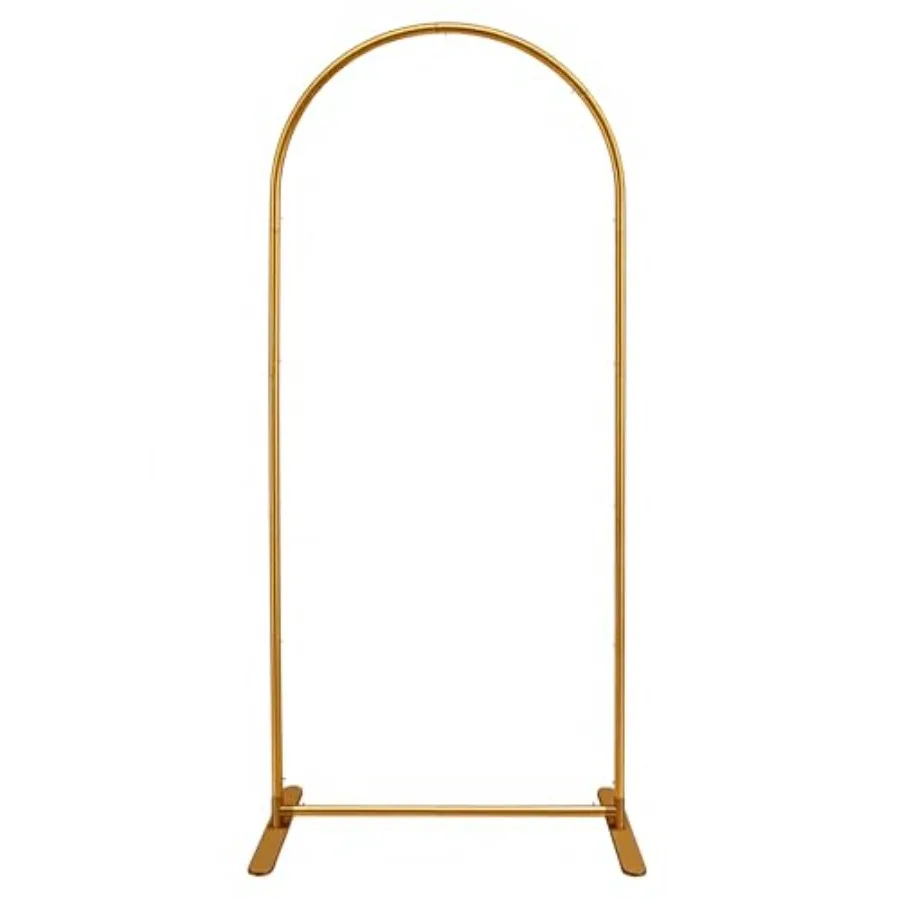 Quick Assembly Aluminum Alloy Arch Backdrop Stand, Lightweight and Sturdy for Weddings, Baby Showers and Birthday Parties, 6FT
Quick Assembly Aluminum Alloy Arch Backdrop Stand, Lightweight and Sturdy for Weddings, Baby Showers and Birthday Parties, 6FT