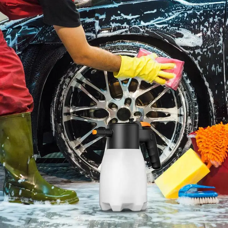 Foam Sprayer For Car Washing Multifunctional Pump Sprayer For Car 1.8L Electric Cleaning Tool Reusable Vehicle Supplies For
Foam Sprayer For Car Washing Multifunctional Pump Sprayer For Car 1.8L Electric Cleaning Tool Reusable Vehicle Supplies For