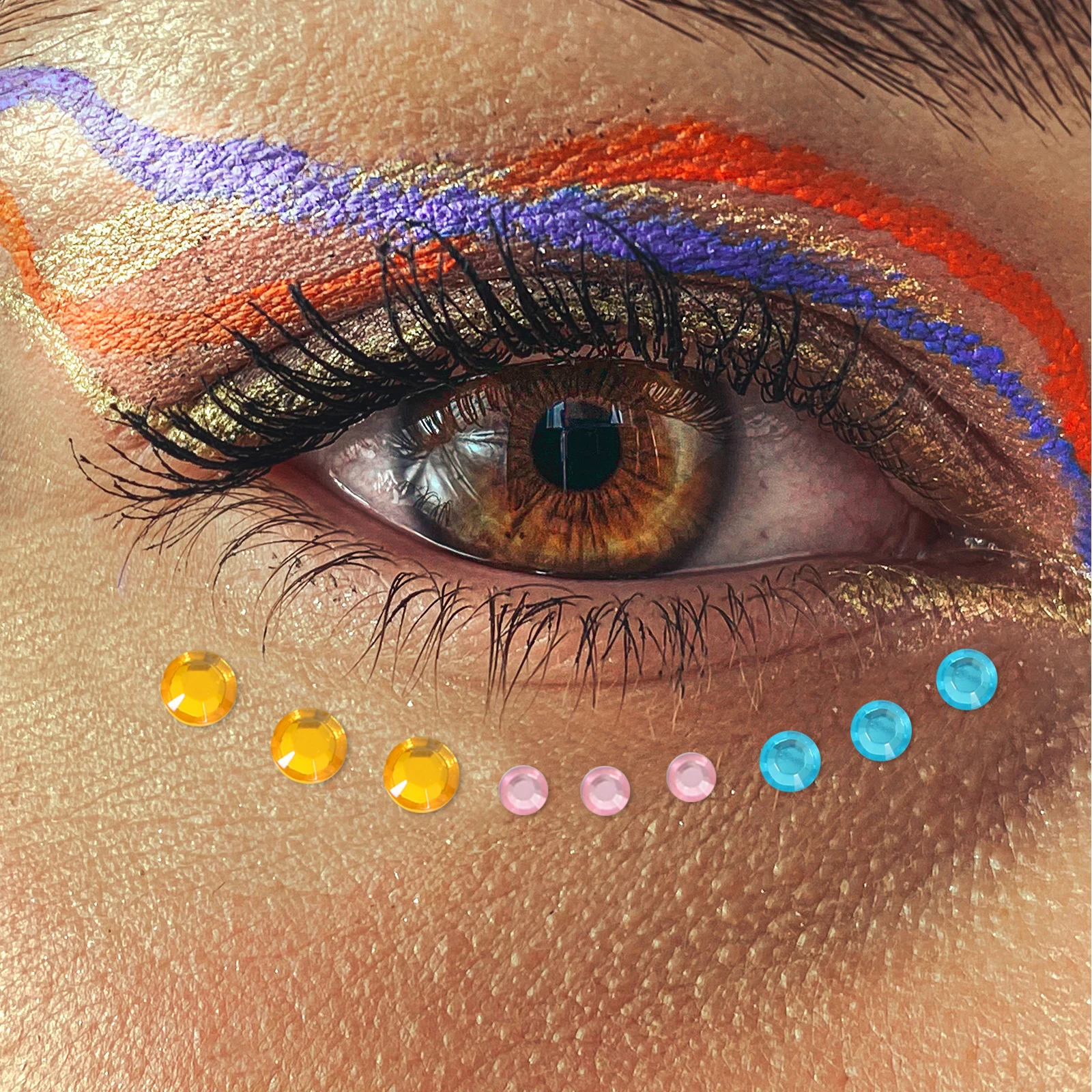 6 Sheets Stickers Rhinestone Face Jewels Self Adhesive Gems Festival Craft DIY Decor Bright Color Safe Material
6 Sheets Stickers Rhinestone Face Jewels Self Adhesive Gems Festival Craft DIY Decor Bright Color Safe Material