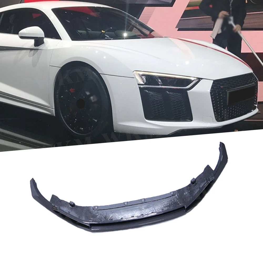 For Audi R8 V8 V10 2017-2020 Real Carbon Fiber Front Bumper Lip Diffuser Spoiler Cover Body Kit Front Lip Chin Apron Bodykit FRP
For Audi R8 V8 V10 2017-2020 Real Carbon Fiber Front Bumper Lip Diffuser Spoiler Cover Body Kit Front Lip Chin Apron Bodykit FRP