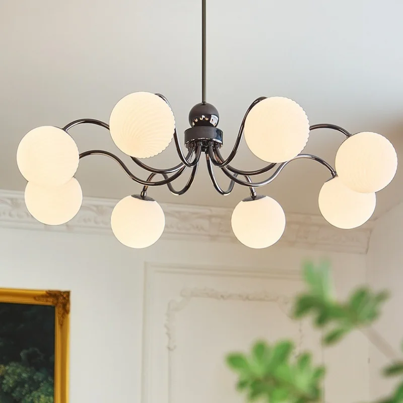 Nordic Medieval Living Room Bedroom Dining Room Chandelier Twist Pattern Ball Black and White Bauhaus Multi-FullL
Nordic Medieval Living Room Bedroom Dining Room Chandelier Twist Pattern Ball Black and White Bauhaus Multi-FullL