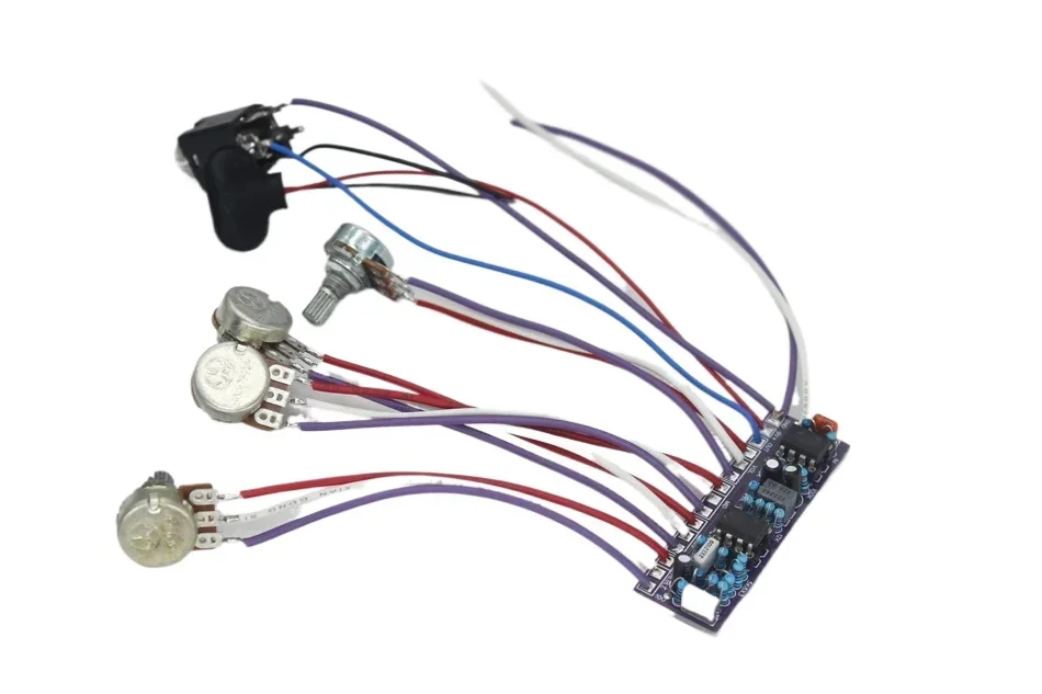 DIY Bass Guitar Retrofit Upgrade with Built-in Three-piece Front Stage Circuit Analysis RB400 Preamp
DIY Bass Guitar Retrofit Upgrade with Built-in Three-piece Front Stage Circuit Analysis RB400 Preamp