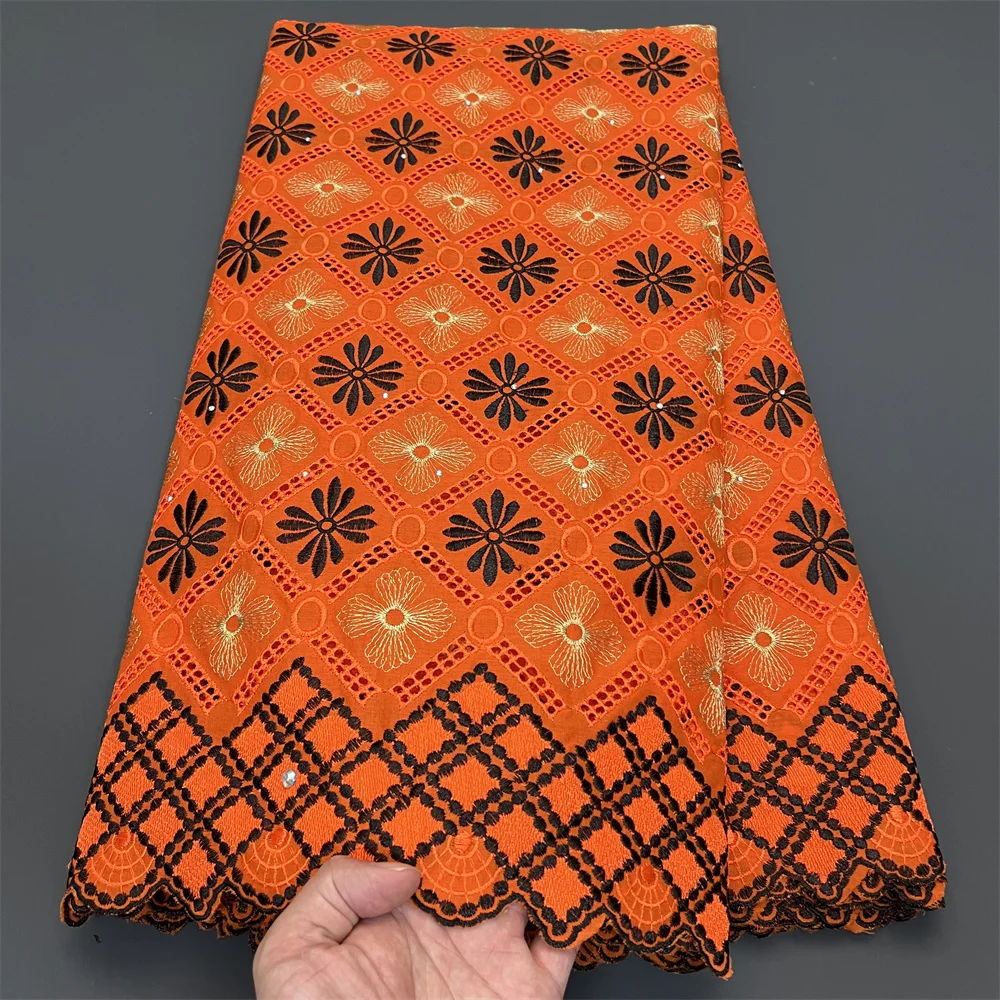 2025 New African Nigerian Lace Fabric Tulle Embroidered Bridal Gown Material Soft Cotton Damask for Wedding Party Dresses 5Yards
2025 New African Nigerian Lace Fabric Tulle Embroidered Bridal Gown Material Soft Cotton Damask for Wedding Party Dresses 5Yards
