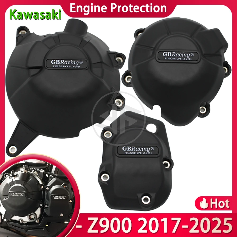 For Kawasaki Z900 2017 2018 2019 2020 2021 2022 2023 2024 2025 Motorcycle Accessories GB Racing Z900 Engine Protection Cover
For Kawasaki Z900 2017 2018 2019 2020 2021 2022 2023 2024 2025 Motorcycle Accessories GB Racing Z900 Engine Protection Cover