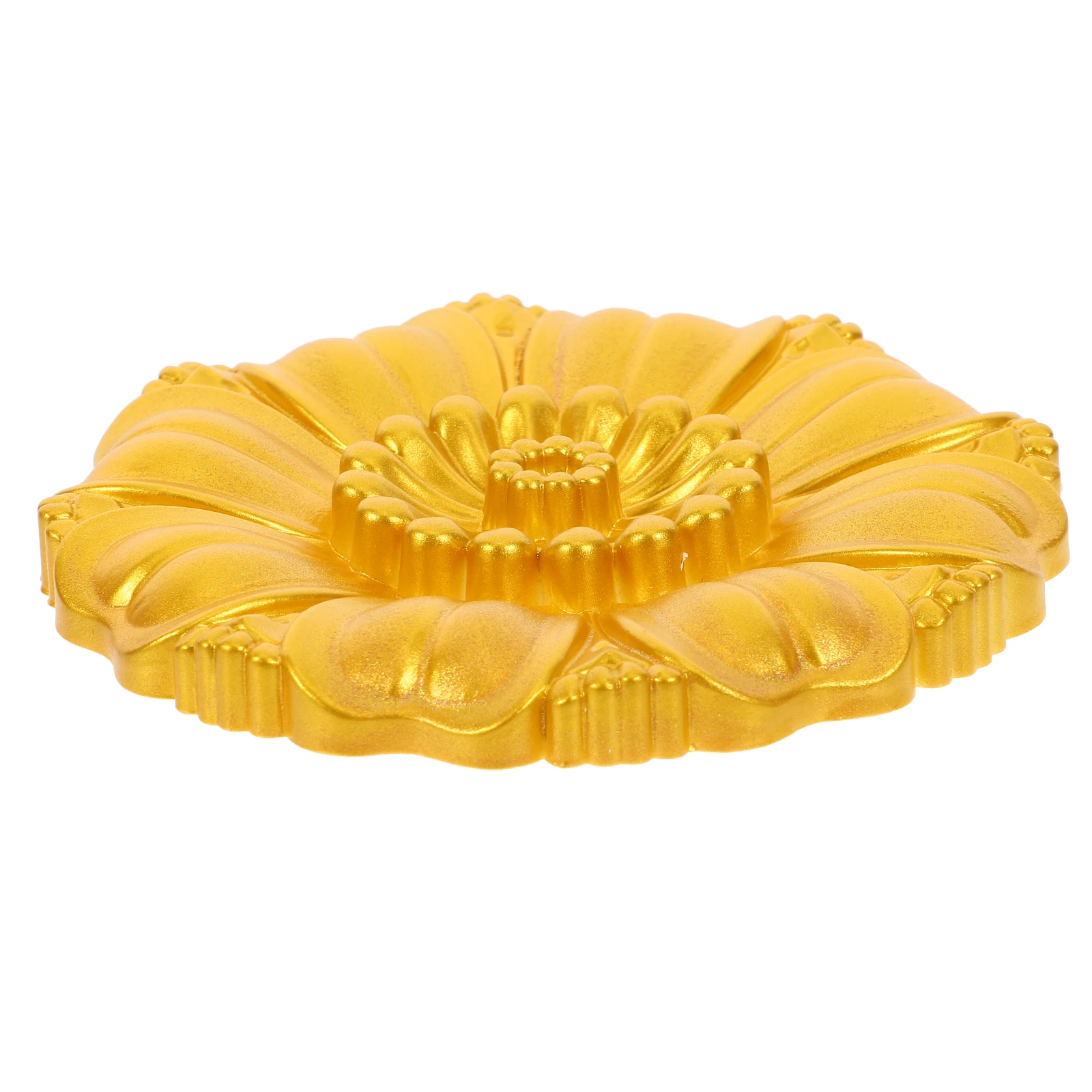 European Style Ceiling Decoration Accessories Plate Canopy Retro Plastic Hornflower Golden Color Durable Sturdy Non Deformation
European Style Ceiling Decoration Accessories Plate Canopy Retro Plastic Hornflower Golden Color Durable Sturdy Non Deformation