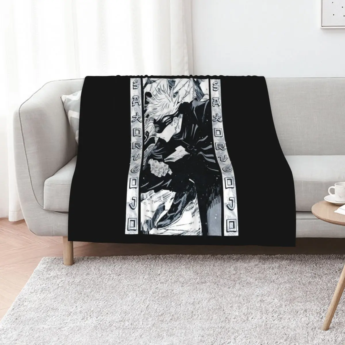 Satoru Gojo Manga Panel Artwork Throw Blanket Flannel bed plaid Blankets Sofas Of Decoration Warm Blankets
Satoru Gojo Manga Panel Artwork Throw Blanket Flannel bed plaid Blankets Sofas Of Decoration Warm Blankets
