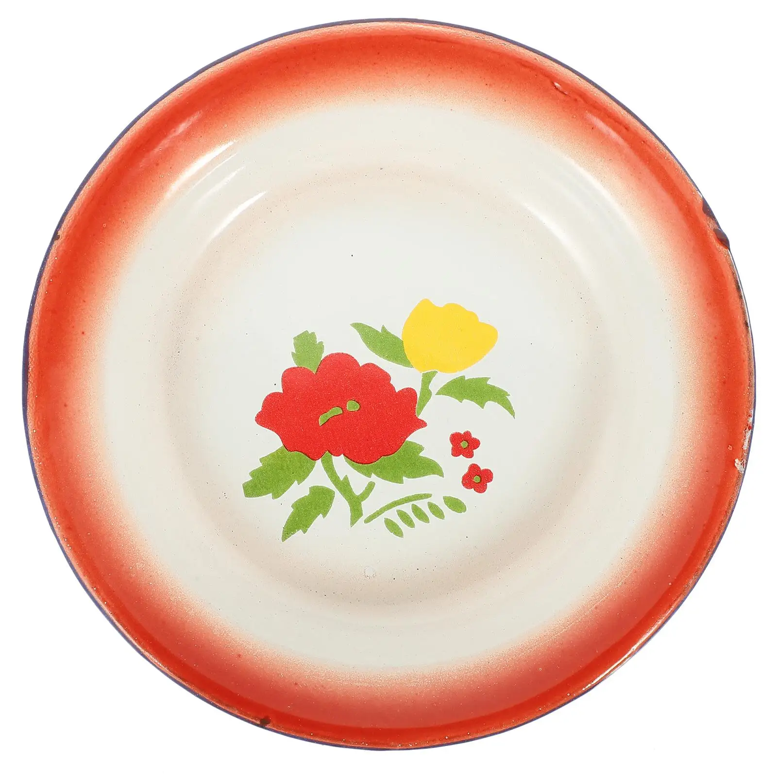 Enamel Fruit Bowl Vintage Style Enamelware Plate Food Container Tray Steamed Tableware
Enamel Fruit Bowl Vintage Style Enamelware Plate Food Container Tray Steamed Tableware